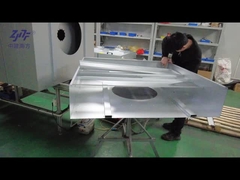 Przemysłowy 4x4 FFU Fan Filter Unit Laminar Flow Air Hood Cabinet H14 Group Control For Clean Room