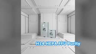 H14 HEPA FFU Rozwiązanie czystego powietrza