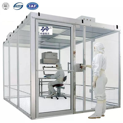 GMP Modular Clean Room Booth ISO 5 6 7 8 Przepływ laminowy bez pyłu