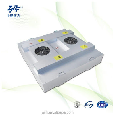 16 kg FFU Fan Filter Unit SUS304/201 Włókna nieczerwone/Aluminium Zinc Coated Sheet Efficiency 99,99% H14
