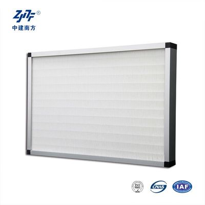 OEM HEPA Filtr powietrza klasa H14 Panel konstrukcyjny z włókna szklanego dla jednostki filtrów wentylatorów