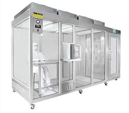 Modułowy czysty pokój klasy 100 1000 100000 Prefabrykowany czysty pokój