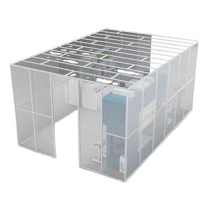 OEM ODM Clean Room Booth System 99,99% ISO 5 6 7 8 Klasy 10 100 1000