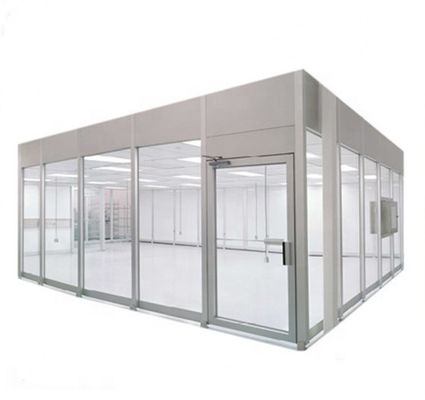 Modularne prefabrykowane czystości, przenośne aluminium, stali nierdzewnej, czystość bez pyłu