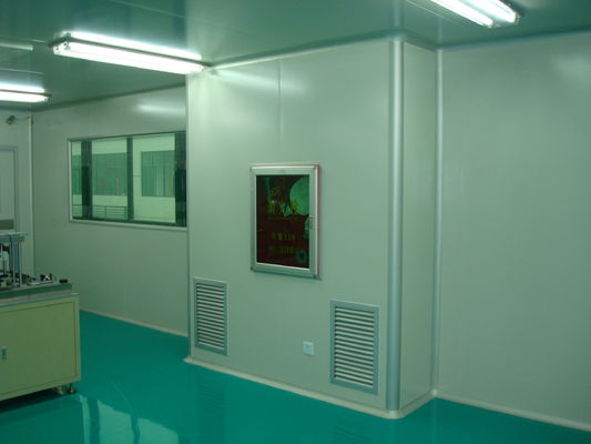 Zamówione laboratorium GMP czysty pokój klasy 100 ISO 5 6 7 8 Standardowy modułowy przenośny bezpylny system HVAC