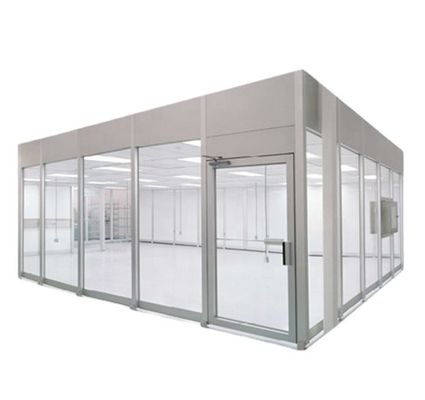ISO 5 Modularne pomieszczenie czyste z filtrem H14/H13 Hepa i systemem regulacji ciśnienia dodatniego/odparcia