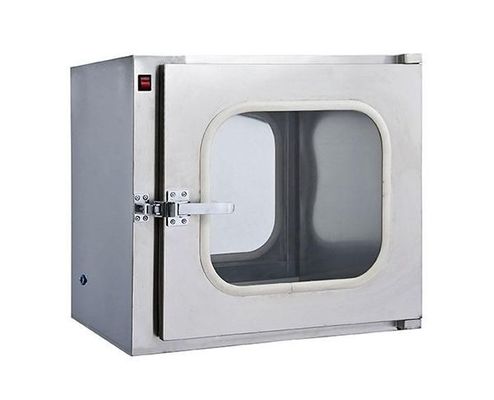 50HZ 60HZ Laboratory Pass Box, SS Cleanroom Laboratory Pass Box HEPA 0.3um 99,99% 220V 110V