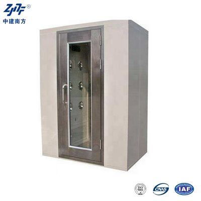 380V/50HZ prysznic powietrzny w czystym pomieszczeniu z prędkością powietrza 22-25 M/s