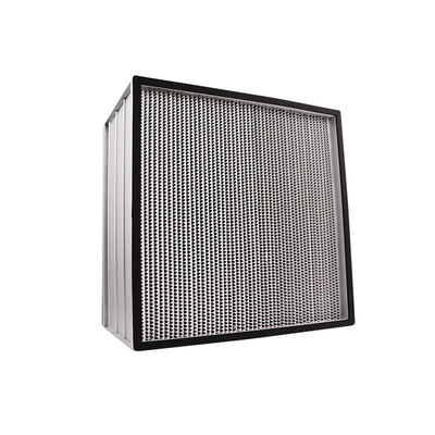 Filtr HEPA do pomieszczeń czystego typu z głębokim pleczem z superfiną folią szklanej z aluminiowej włókna
