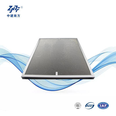 quality 0.3um Fotokatalityczny Panel HEPA Filtr Zgalwanizowany Stop Aluminiowy Do Lampy UV factory