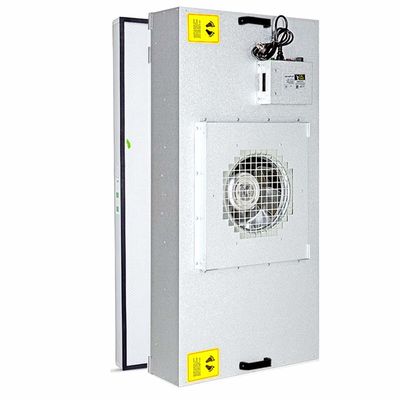 Jednostka filtrów wentylatorów ze stopu aluminium FFU z filtrem HEPA H13/H14 Idealny zakres przepływu powietrza 500-2000 M3/h