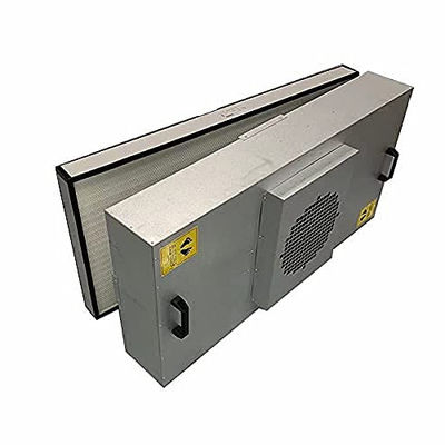 Zestaw aluminium FFU HEPA H14 Jednostka filtracyjna Dostosowywalna konstrukcja ze stali nierdzewnej 500-2000 M3/h Przepływ powietrza