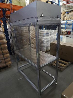 Światło fluorescencyjne przepływ powietrza laminowy klasa 100 czystość 1000-1200m3/h objętość powietrza