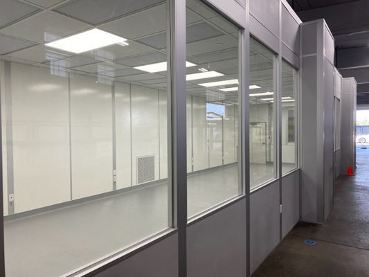 Laboratorium / Laboratorium Modularne pomieszczenie czyste Laminarny lub mieszany przepływ powietrza 10-15 Prędkość wymiany powietrza