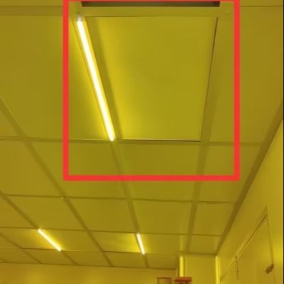 Farmaceutyka i biotechnologia Modularne pomieszczenie czyste ze stali nierdzewnej z filtrami ULPA o ultra niskiej penetracji powietrza