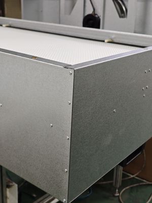 110V/120V 50HZ/60HZ FFU Efektywność jednostki filtracyjnej wentylatora 99,99% H14 Stal nierdzewna / ramka aluminiowa dla Twoich wymagań