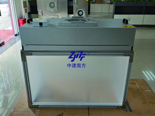 Płyta akrylowa aluminiowa rama FFU Clean Workbench HEPA Filtr Filtr HEPA H14 do czystej i kontrolowanej produkcji półprzewodników