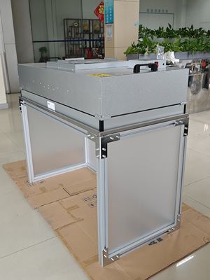 Powierzchnia robocza ze stali nierdzewnej przepływ laminowy kapelusz pionowy przepływ powietrza do sterylnego obszaru pracy