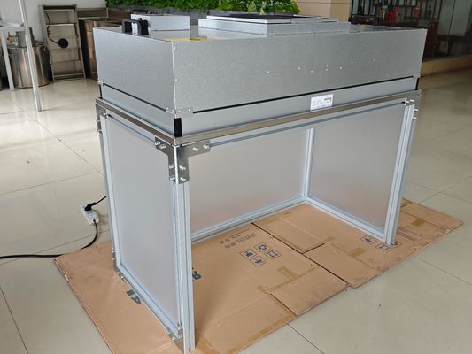 1200*600*740MM Rozmiar stołu Laminar Flow Hood z 99,99% wydajnością filtracji i materiałem akrylowym/aluminiowym