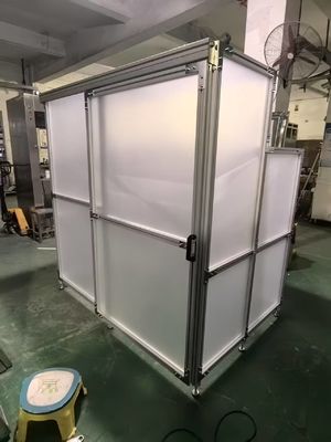 Konserwowany w kabinie czystego pomieszczenia z nadciśnieniem, krótki cykl instalacji z przezroczystą obudową