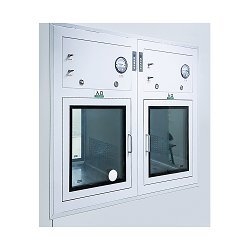 Dostosowalna skrzynka z podwójnymi drzwiami do pomieszczeń czystego z światłem UV