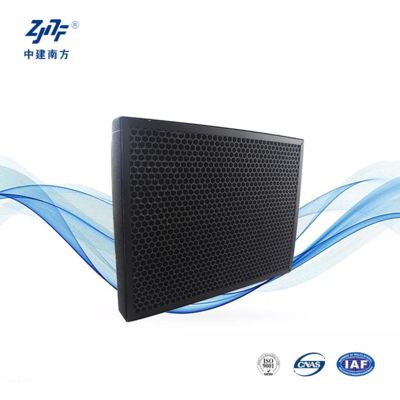 quality ZJNF Industrial Honeycomb Activated Carbon Chemical HEPA Air Filter For Formaldehyde VOCs Removal factory