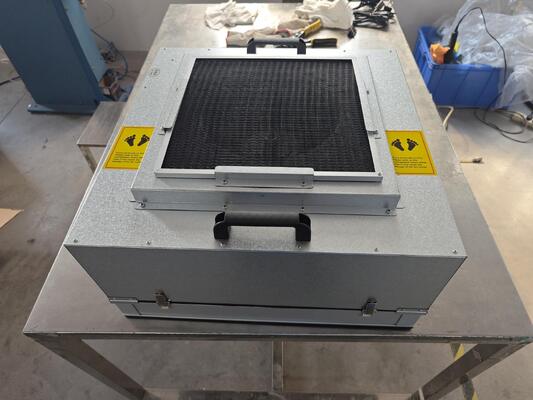 quality H14 HEPA Laminar Flow FFU Fan Filter Unit Stal nierdzewna do filtracji powietrza w czystych pomieszczeniach factory