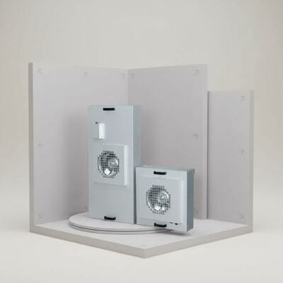 quality H14 HEPA Fan Filter Unit z ramą ze stali nierdzewnej SUS304 i trójstopniową regulacją do pomieszczeń czystych factory