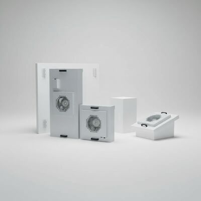 quality H14 HEPA Fan Filter Unit z ramą ze stali nierdzewnej SUS304 i trójstopniową regulacją do pomieszczeń czystych factory